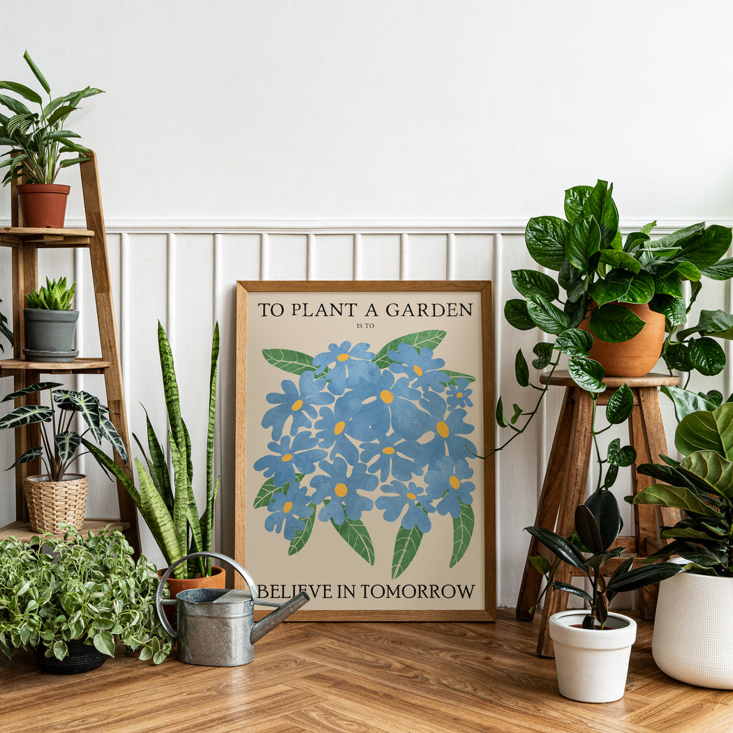 Plant Lover Quote Poster
