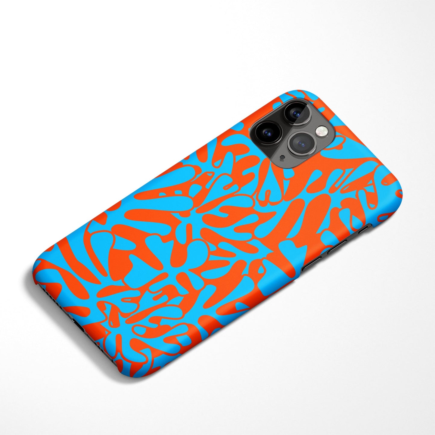 Red and Blue iPhone Case
