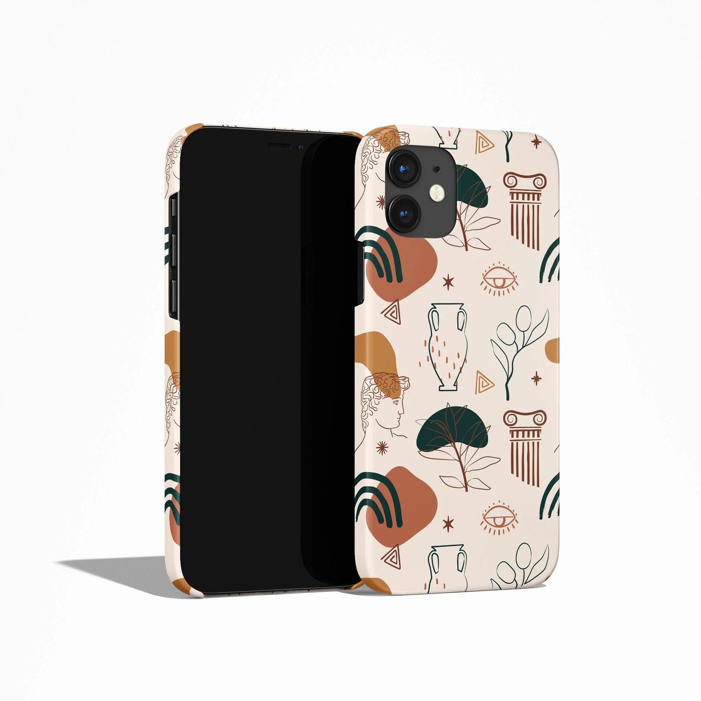 Boho Rustic Beige iPhone Case