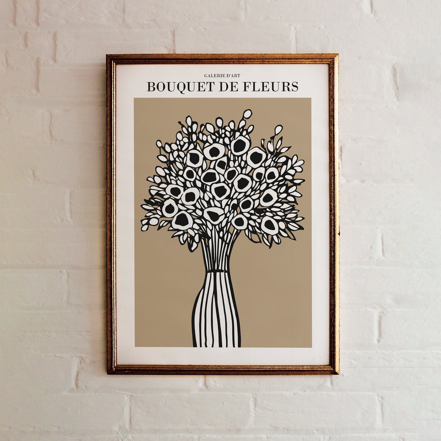 Bouquet de Fleurs Picasso Poster