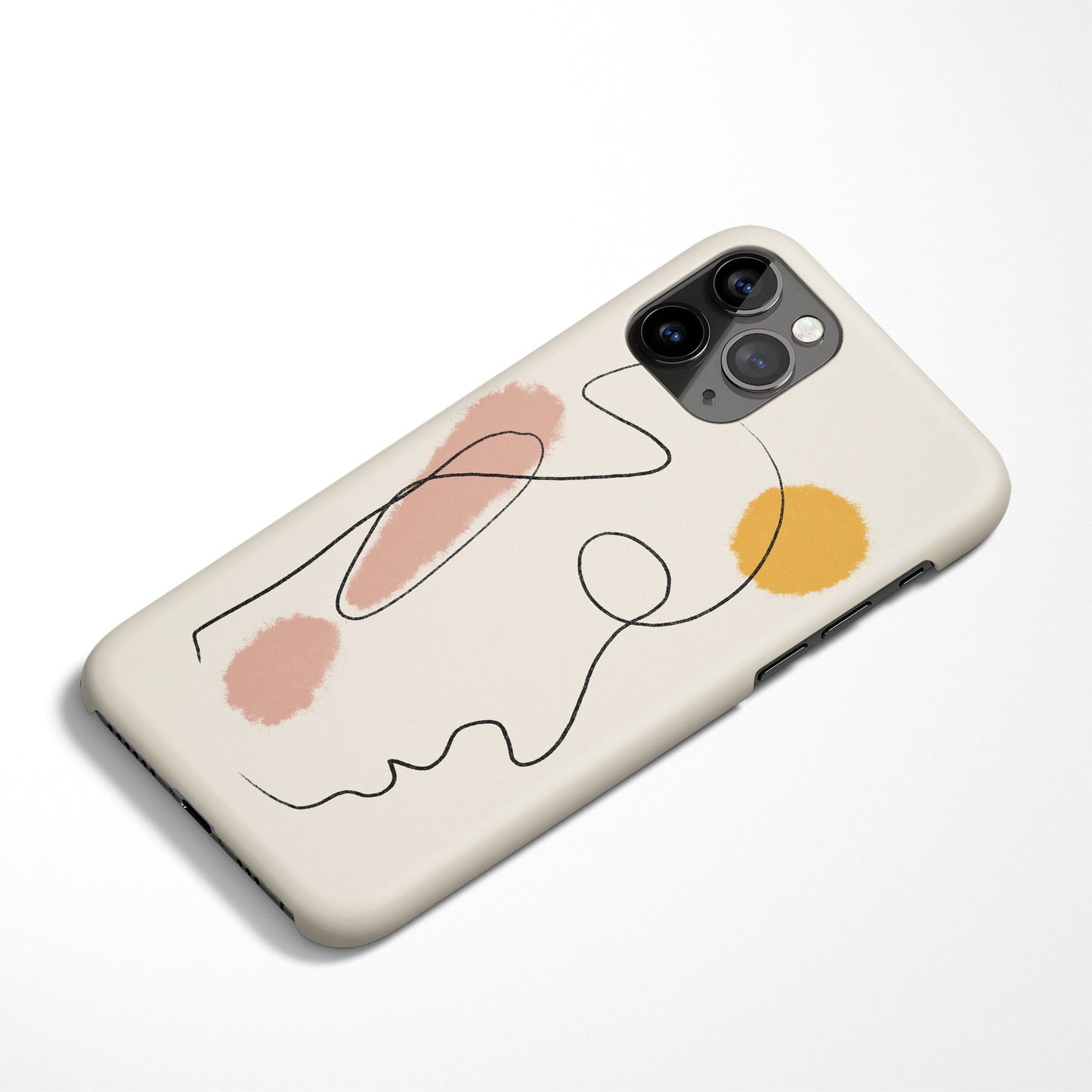 Line Art Vintage iPhone Case