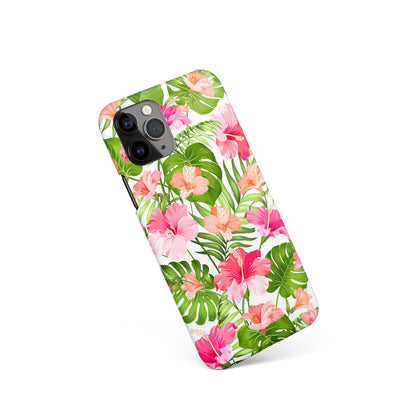 Blooming Hibiscus iPhone Case