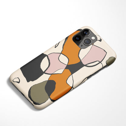 Abstract Drawing iPhone Case