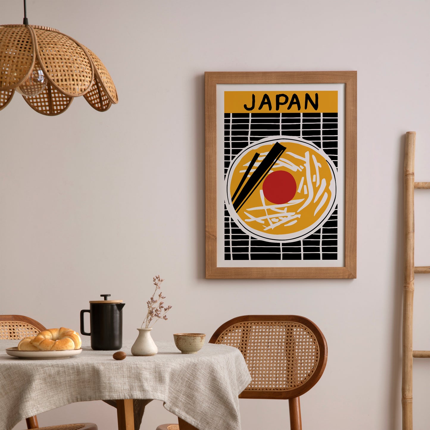 Japan Ramen Soup Poster