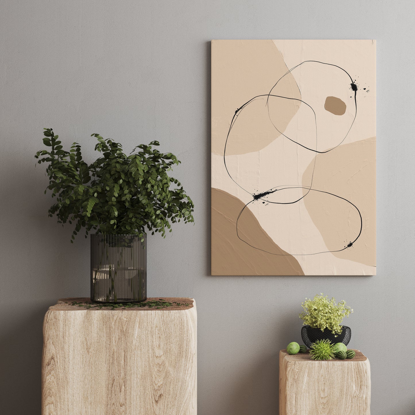 Minimalist Danish Design Canvas Print