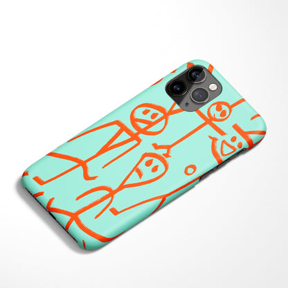 Paul Klee Drawing iPhone Case