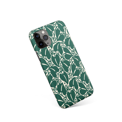 Green Leaves iPhone Case