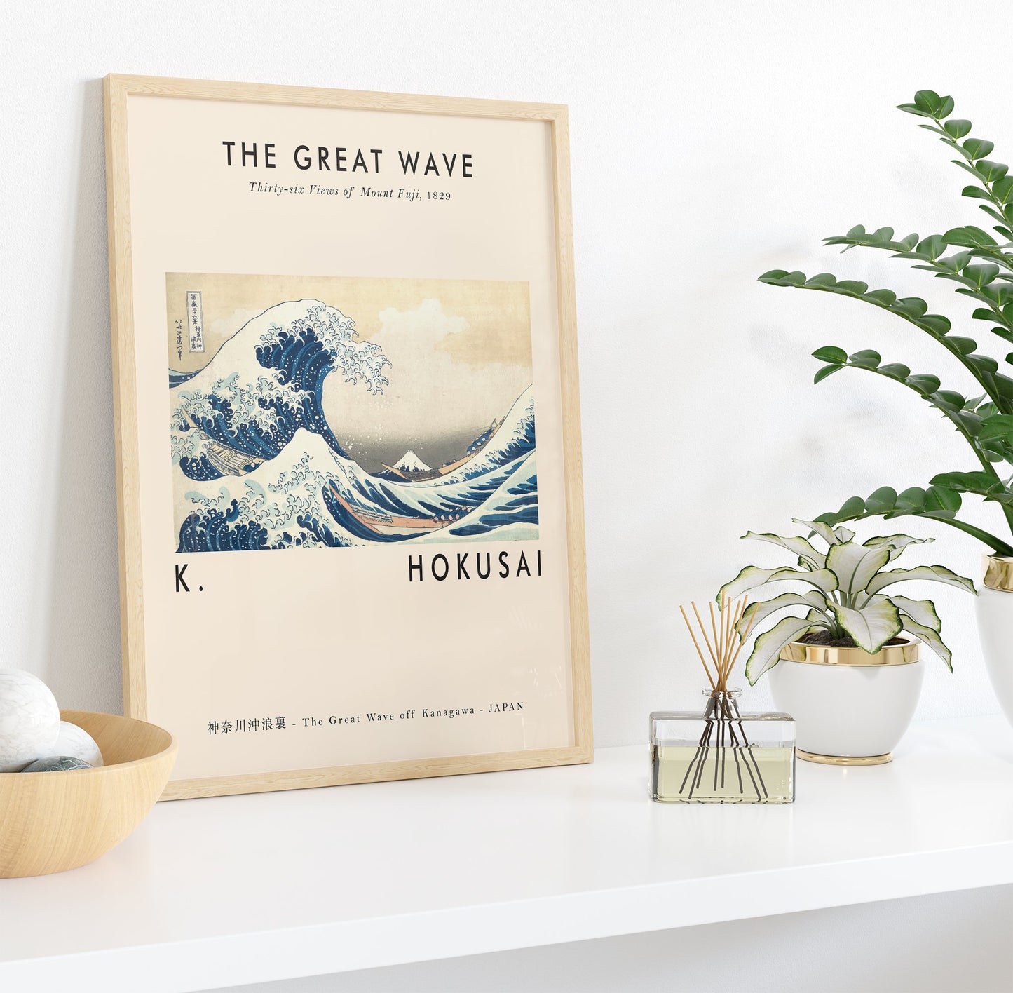 The Great Wave Poster