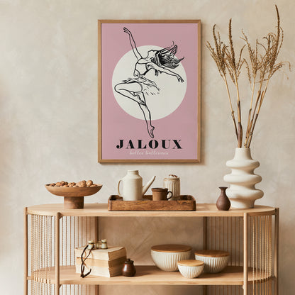 Ballet Vintage Jaloux Poster