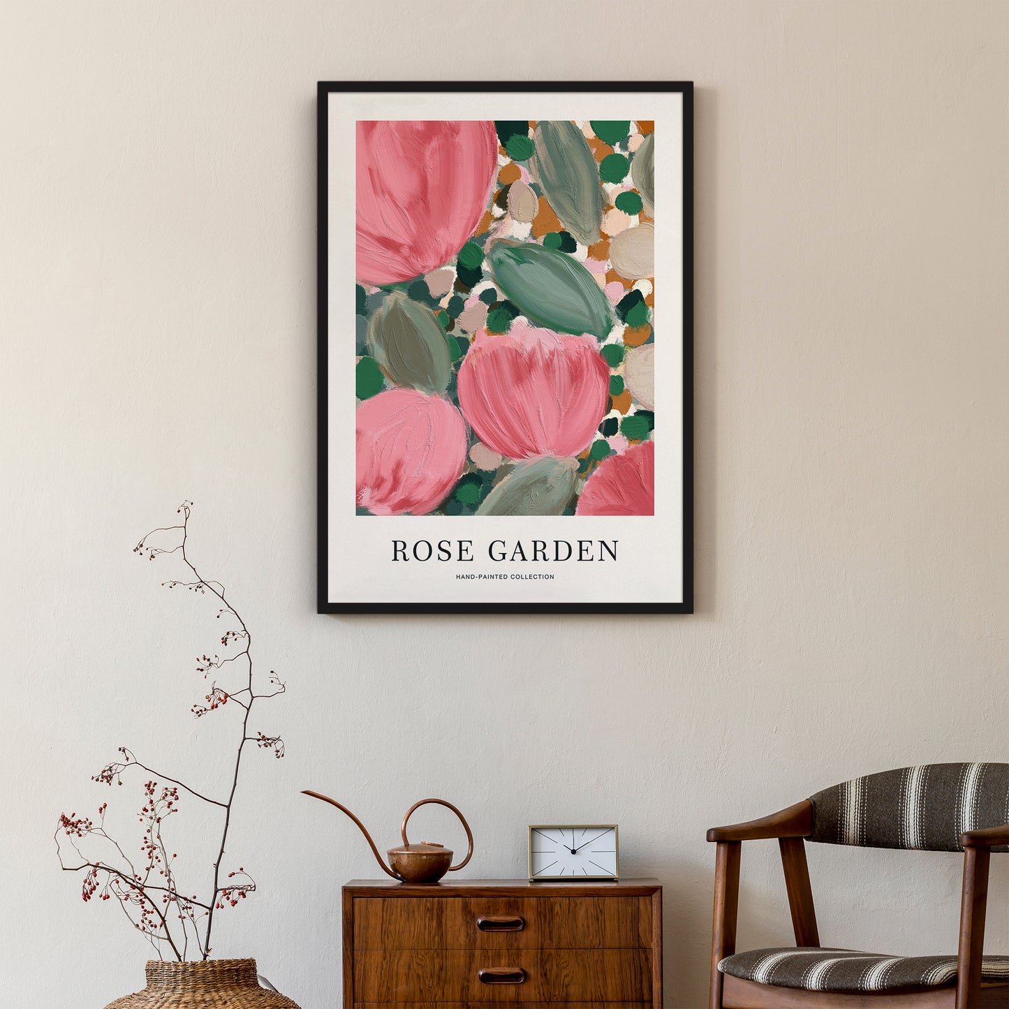 Rose Garden Unique Artistic Poster