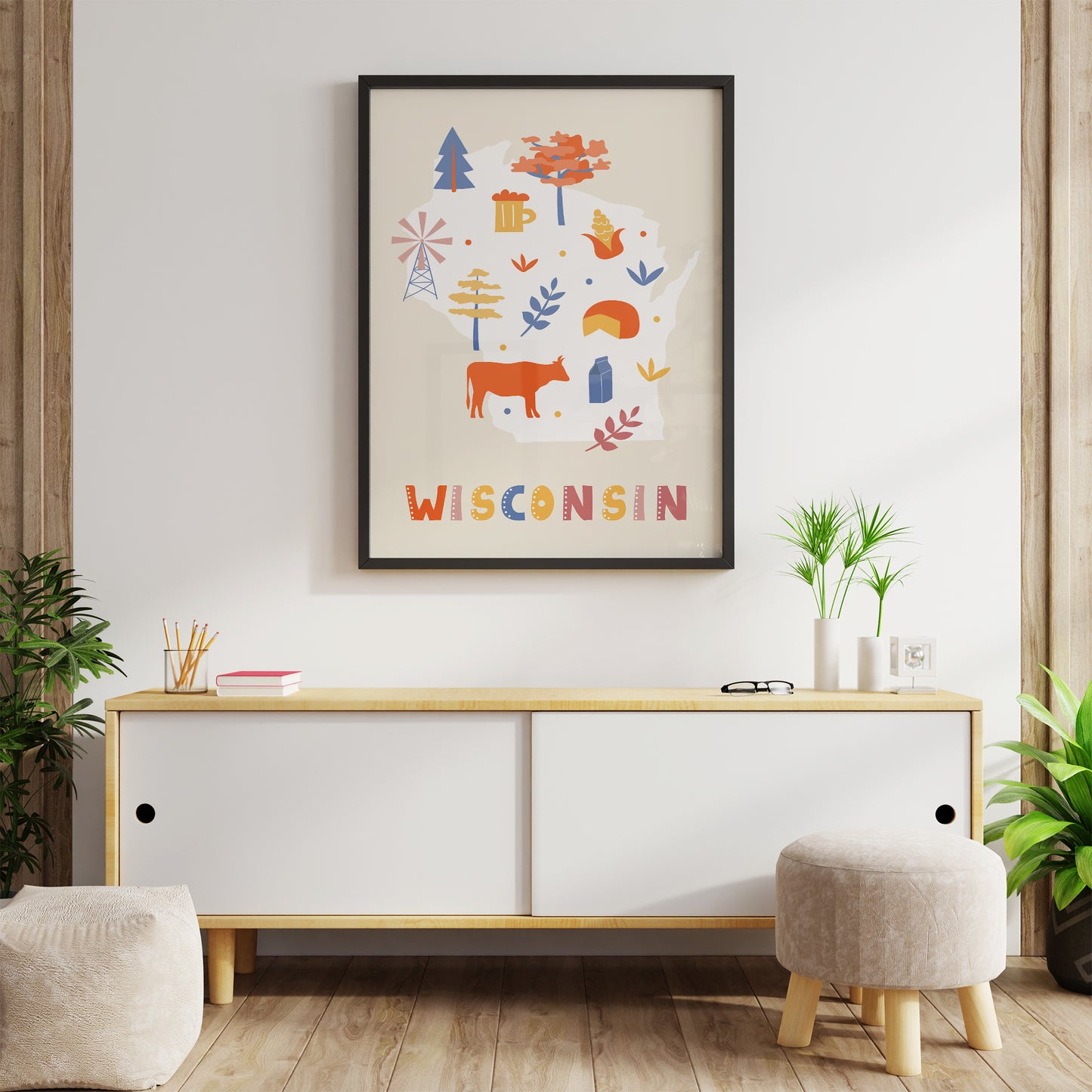 Wisconsin, Travel Poster