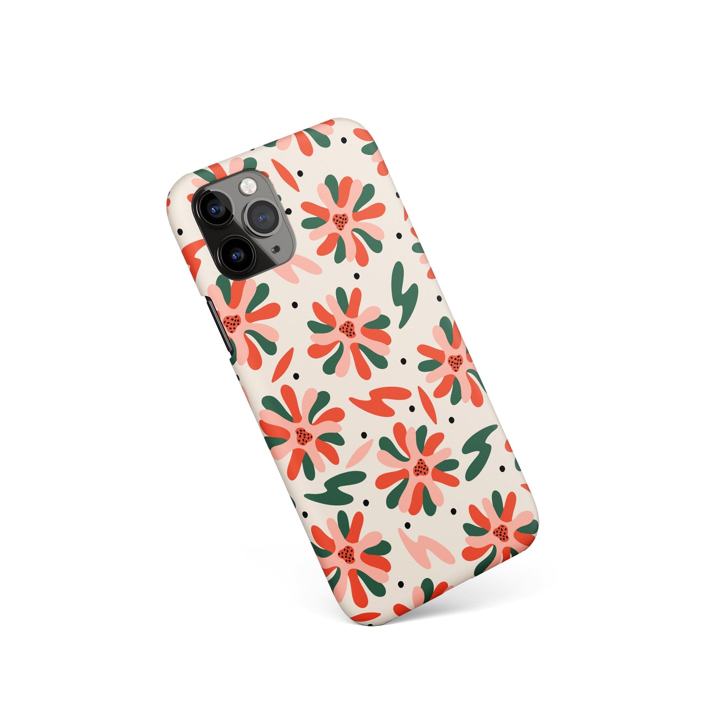 iPhone Case with Floral Pattern