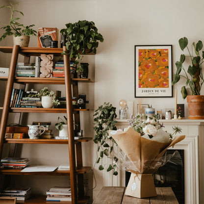 Jardin de Vie Artistic Painted Poster