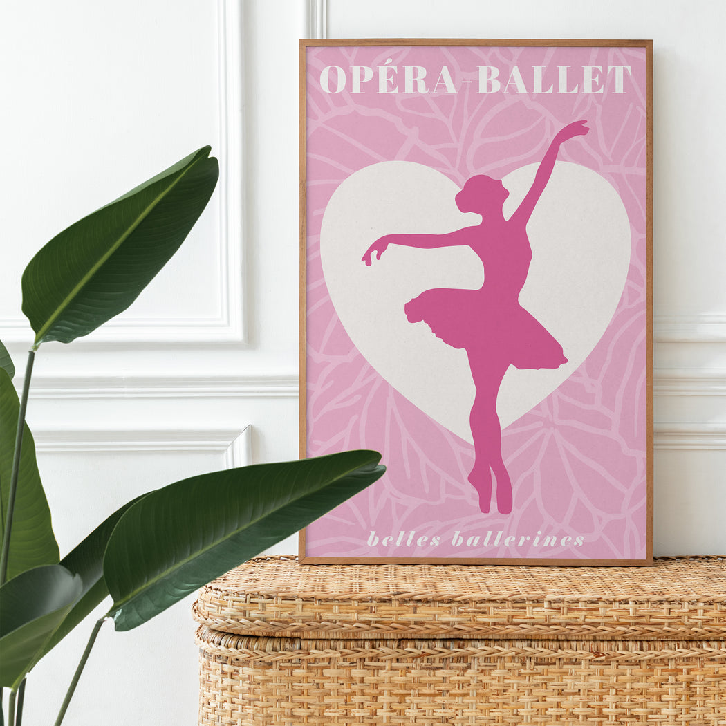 Opéra Ballet Art Print