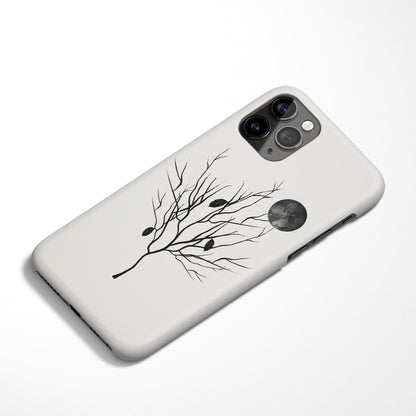 Black and White Tree iPhone Case