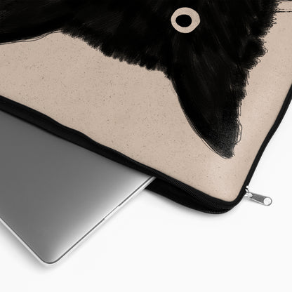 Funny Black Cat MacBook Sleeve