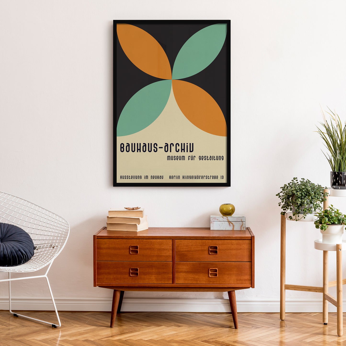 Geometric Bauhaus-Archiv Poster