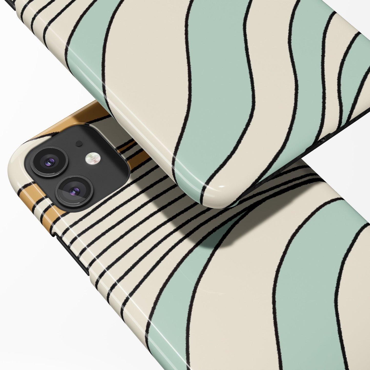 Abstract Retro iPhone Case