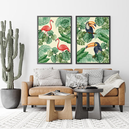 Set of 2 Wild Jungle Prints