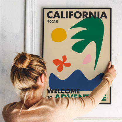 California 90210 Poster