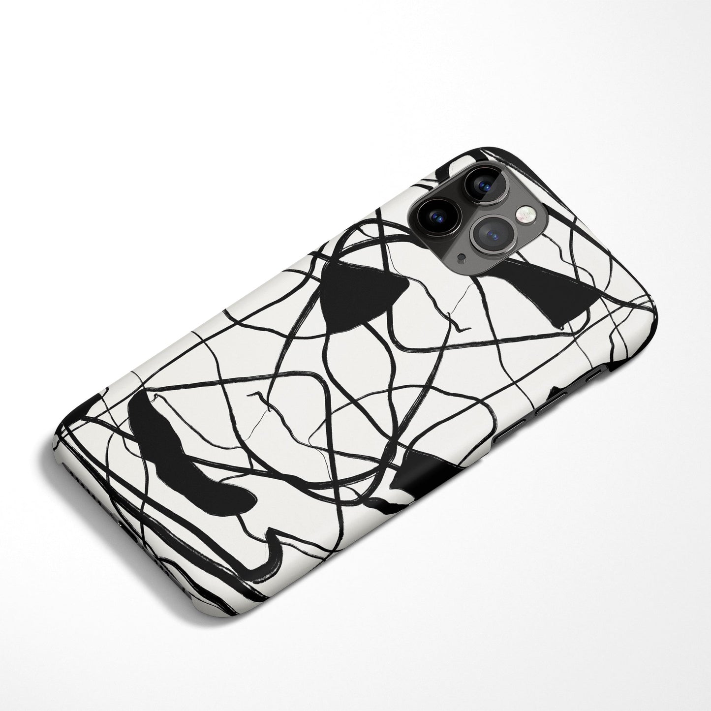 Abstract BW iPhone Case