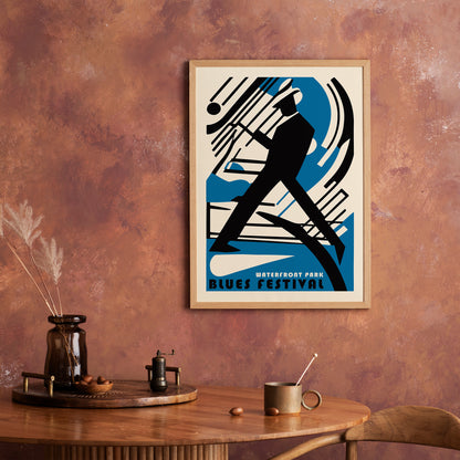 Waterfront Blues Festival Poster