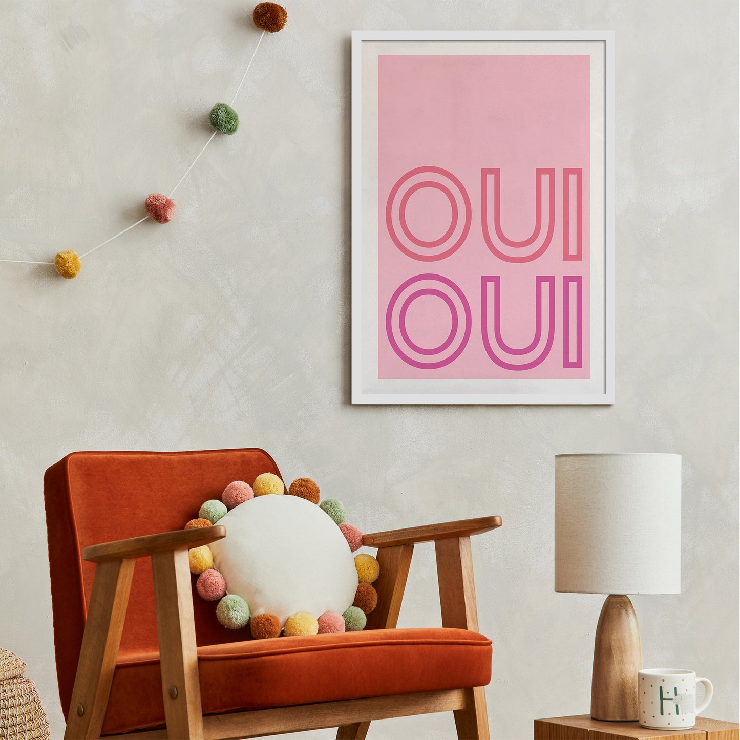 Oui Oui French Poster