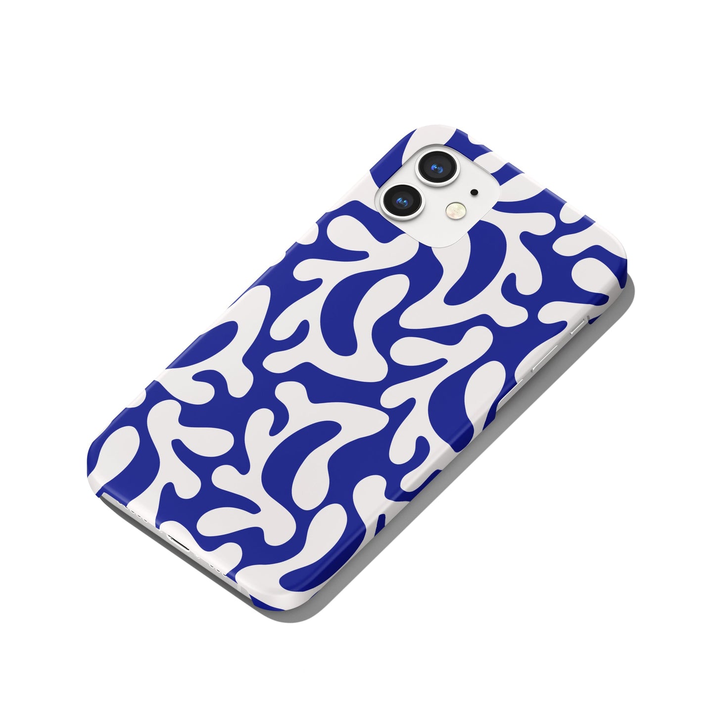 Blue Pattern iPhone Case