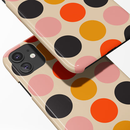 Abstract Dots iPhone Case