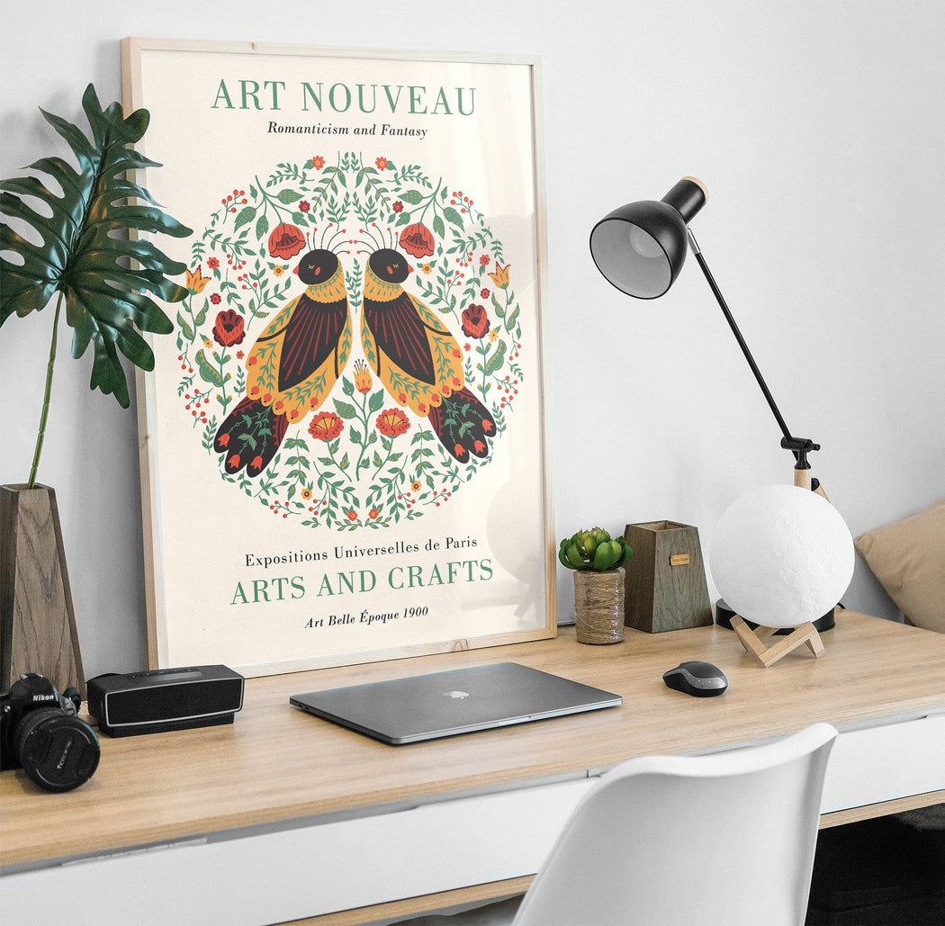 Arts&Crafts Paris Poster