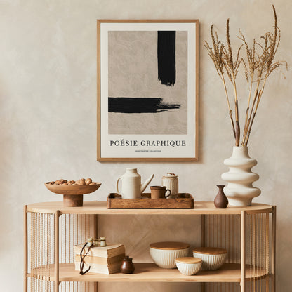 Poésie Graphique Modern Poster