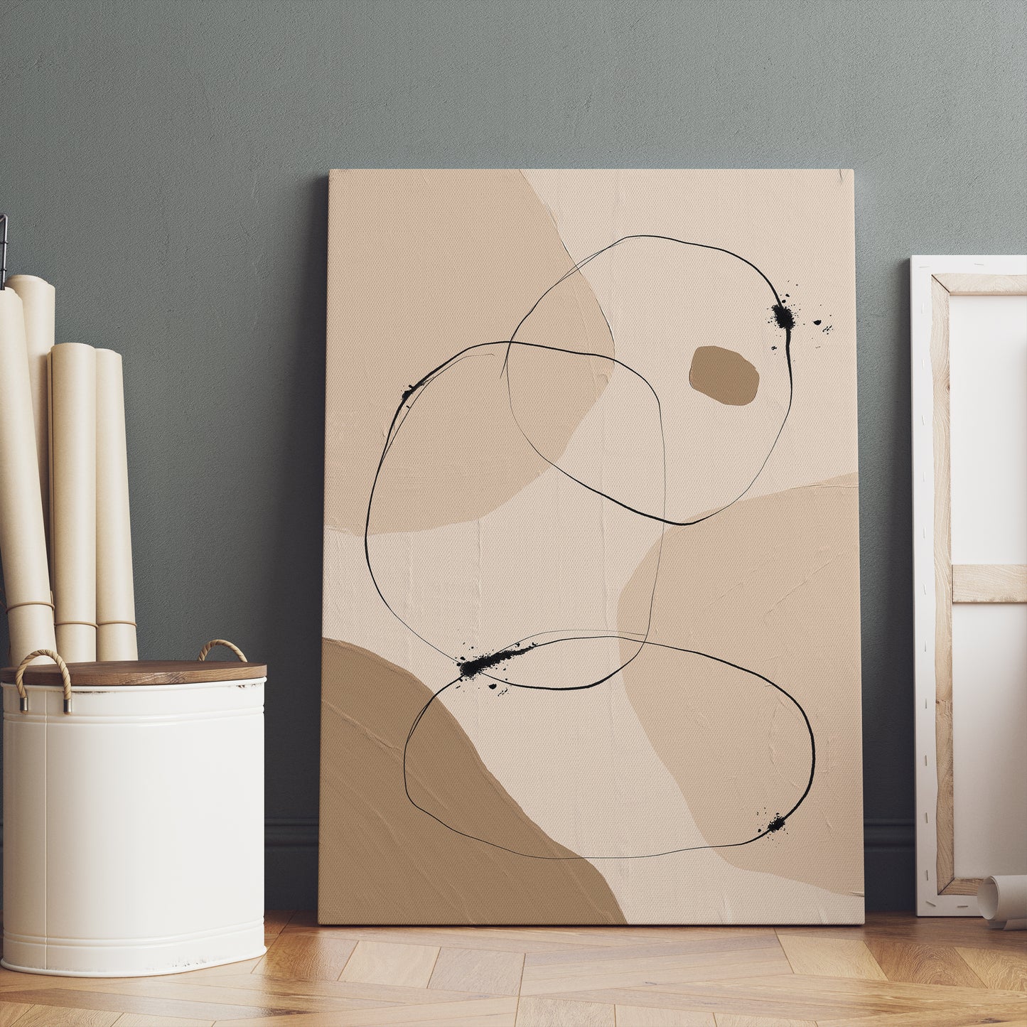 Minimalist Danish Design Canvas Print