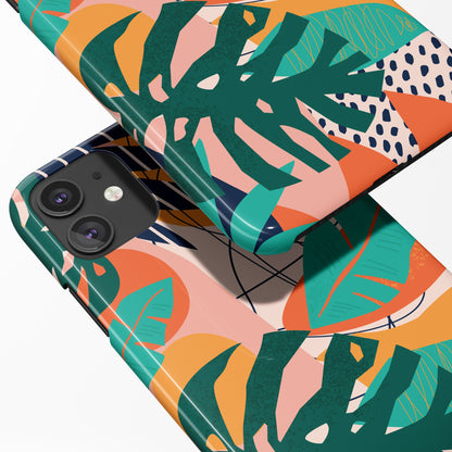 Modern Tropical iPhone Case