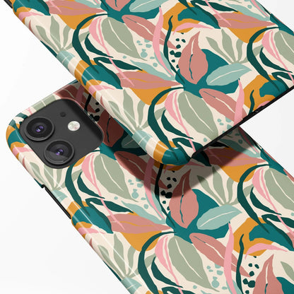 iPhone Case with nature-inspired pattern