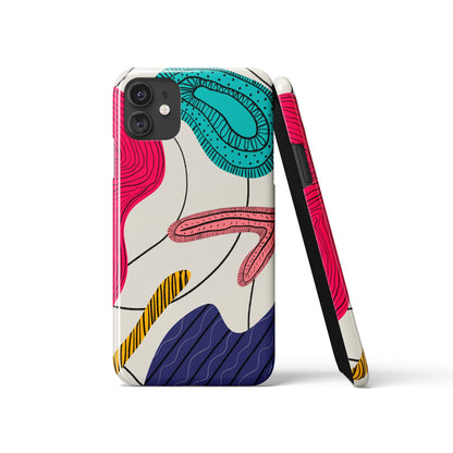 iPhone Case with a drawing