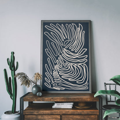 Natural Lines Print