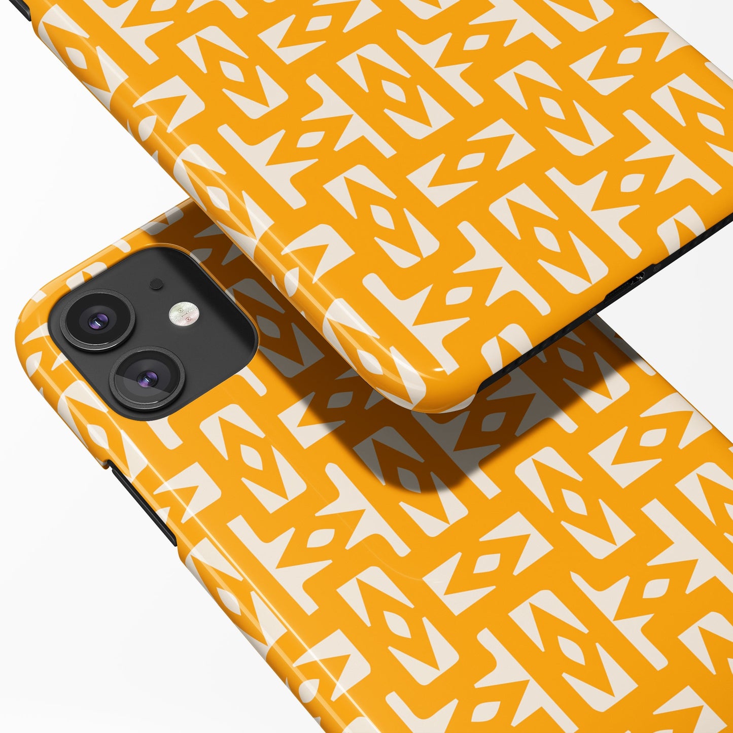 Yellow Art iPhone Case