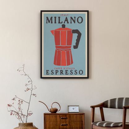 Caffe d'Italia Milano Poster