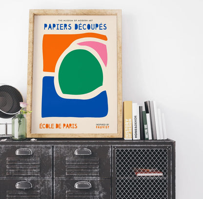 Papiers Decoupes No.3 Poster