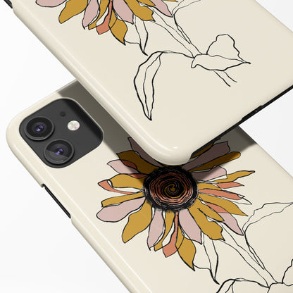 Sunflower iPhone Case