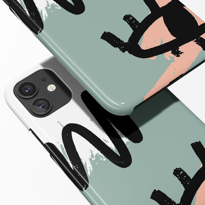 Retro Grunge iPhone Case