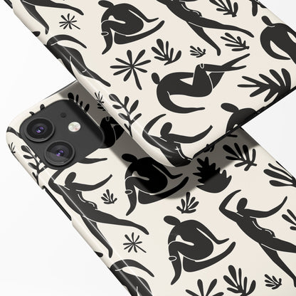 Black and White iPhone Case