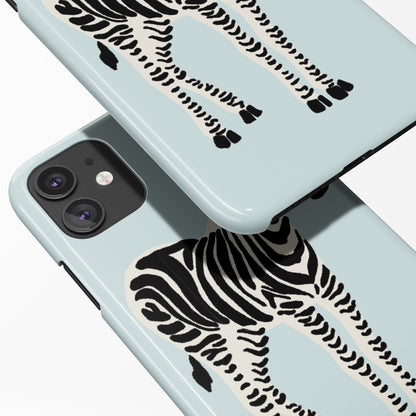 Zebra Drawing iPhone Case