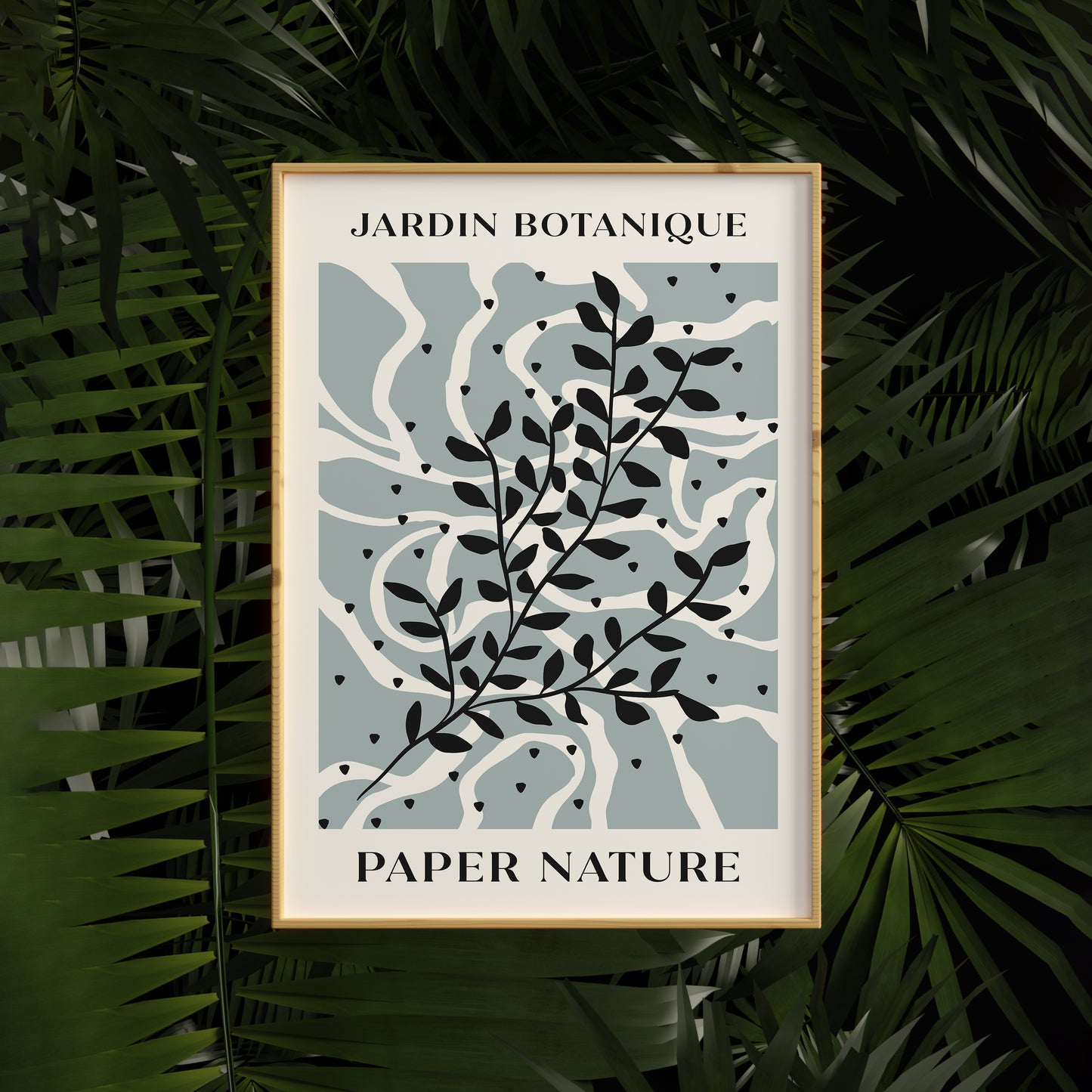 Jardin Botanique Poster