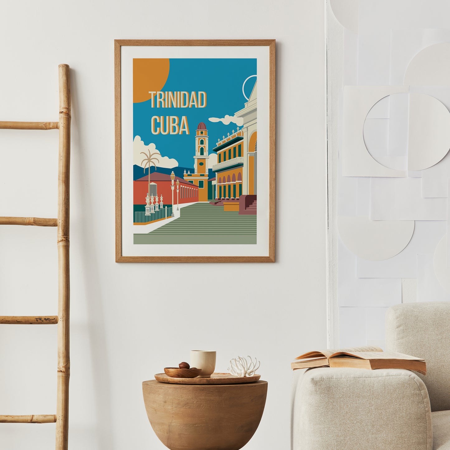 Trinidad Cuba Travel Poster