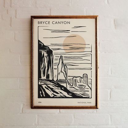 Bryce Canyon National Park Poster