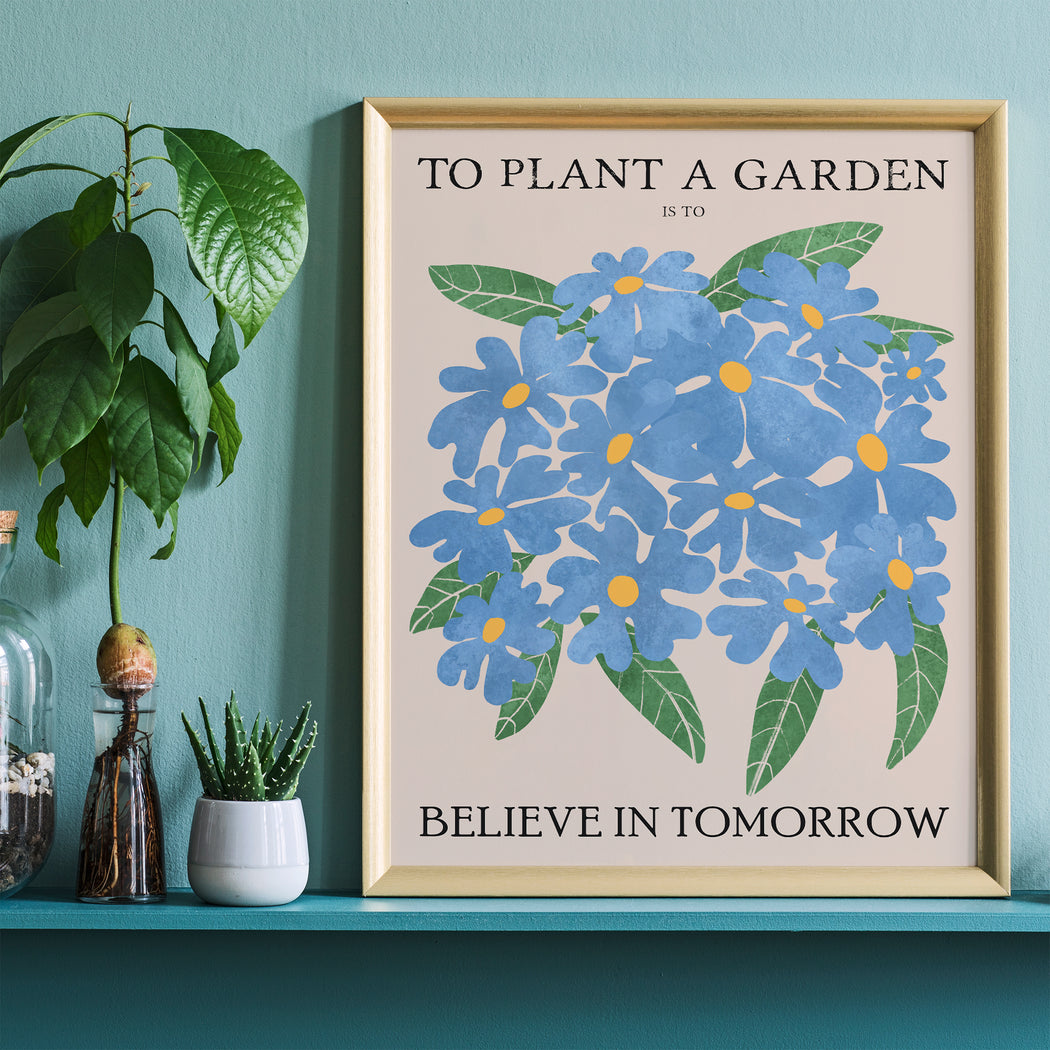 Plant Lover Quote Poster