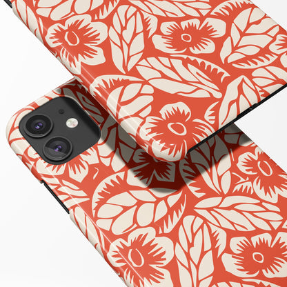 Retro Flower iPhone Case