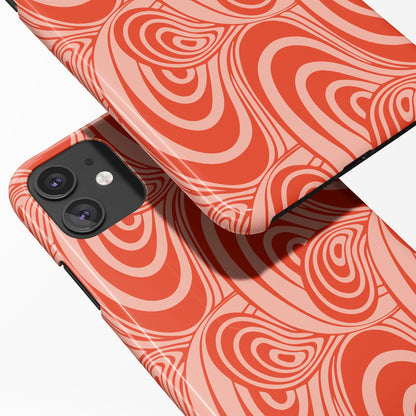 Curved Art iPhone Case