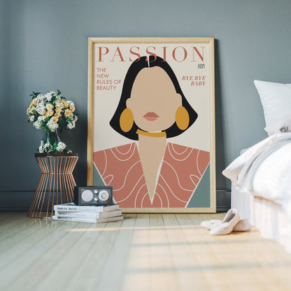 Woman's Passion Cover Poster